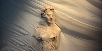 Alejandra González Soca - Instalación - Territorio Infiltrado - Museo Juan Manuel Blanes - Marzo 2018 - Foto © Federico Meneses