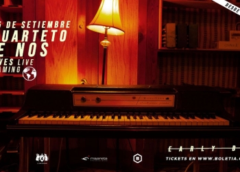 CUARTETO DE NOS anuncia su primer LIVE STREAMING MUNDIAL #JuevesLiveStreaming