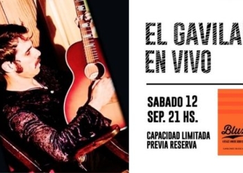 EL GAVILÁN en Bluzz Bar el 12 de setiembre a las 21 hs