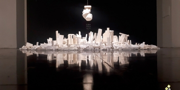 Ecce Homo de Federico Arnaud - Centro de Exposiciones Subte - Agosto 2020 - Foto celular © Federico Meneses www.cooltivarte.com