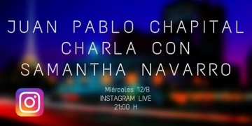 Cuarentena sessions. Charlas del músico Juan Pablo Chapital con diversos músicos uruguayos. Samantha Navarro