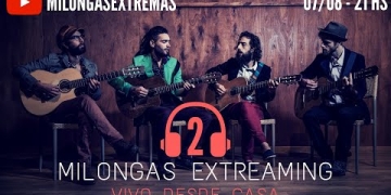 Milongas Extreaming nació a pedido. Nos copamos con la primera sesión y por eso este viernes 07/08 se va la segunda, en vivo desde casa.
