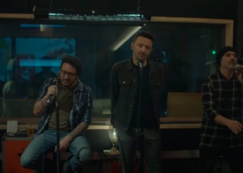 La Vela Puerca junto a Emiliano Brancciari de No Te Va Gustar en Pilsen Rock 2020 por la música 18 de julio del 2020, Uruguay.