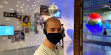 Mirrorball - CCE - setiembre 2020 - Artista Luisho Díaz