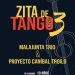 Por eso te invitamos a acompañarnos el 10 de octubre en Zita de Tango 3, la tercera edición de este ciclo creado por Proyecto Caníbal Troilo y Malajunta tango trío en la emblemática Sala Zitarrosa, casa de la canción popular, donde proponemos un encuentro con los nuevos autores del tango uruguayo.