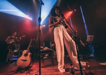 Eileen Sánchez en Sala Camacuá - Crédito: Mathias Arizaga, para Precipicio Comunicación y Gestión