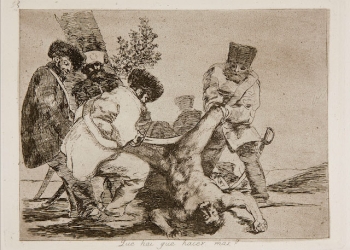 Que hay q hacer mas? # 33 – Grabado - 24,8 x34,1 cm – Francisco de Goya - Museo del Prado, Madrid