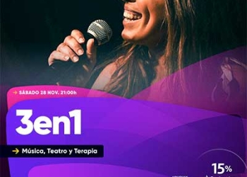 3en1 Música, Teatro y Terapia en Magnolio Sala