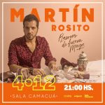 Martin Rosito- Presenta su disco "Razones de Fuerza Mayor"- 4 de Diciembre 2020- Sala Camancuá-Montevideo- Fotografía cedida por la Producción.
