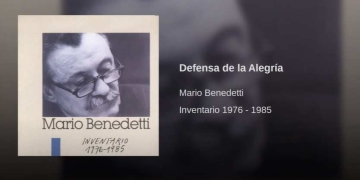 Defensa de la Alegría · Mario Benedetti