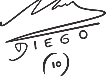 Imagen portada: Firma del astro del fútbol mundial Diego Armando Maradona. wikipedia.org