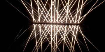 reflejos de julio le parq en cck buenos aires setiembre 2019 - Vista de la retrospectiva de Julio Le Parc en el Centro Cultural Kirchner (CCK), Buenos Aires, 2019. foto federico meneses