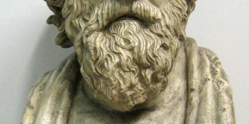 Antisthenes. Cast in Pushkin museum