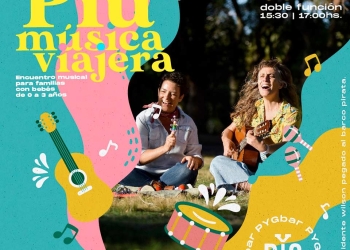 PIÚ, MÚSICA VIAJERA se presenta el sábado 6 de marzo en PYG Sala