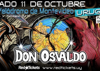Este sábado 11 de octubre, Don Osvaldo regresa a Montevideo con un show de pie en SITIO