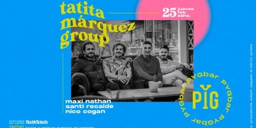 Tatita Márquez presenta RUDIMENTAL ELECTRONIC CANDOMBE el jueves 25 de febrero en PYG.