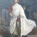 Don Juan desenvainando la espada en Don Giovanni de Mozart; cuadro de Max Slevogt: Francisco d'Andrade como Don Giovanni, 1912