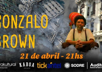 Gonzalo Brown presenta su nuevo trabajo ¨Especial dedicación¨ en Sala Hugo Balzo