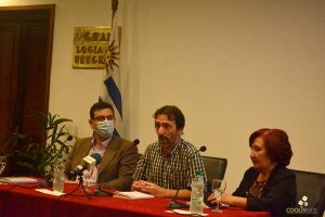 PRESENTACIÓN DEL LIBRO DE SOBRE EL SENTIDO DE EDUCAR DE PABLO ROMERO - Marzo 2021 - Gran Logia de la Masonería del Uruguay - Foto © Federico Meneses www.cooltivarte.com