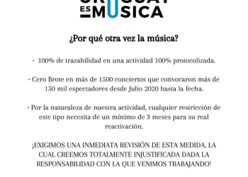 ¿Porqué otra vez la música? #CulturaSegura #ProduccionResponsable #UruguayEsMusica