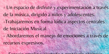 Laboratorios de Sensibilización e Iniciación musical