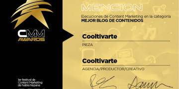 Mención Especial en la primera edición de los CMM AWARDS 2021 - cooltivarte