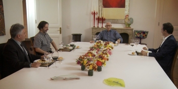Sergio Puglia compartió la mesa con Pablo Romero García