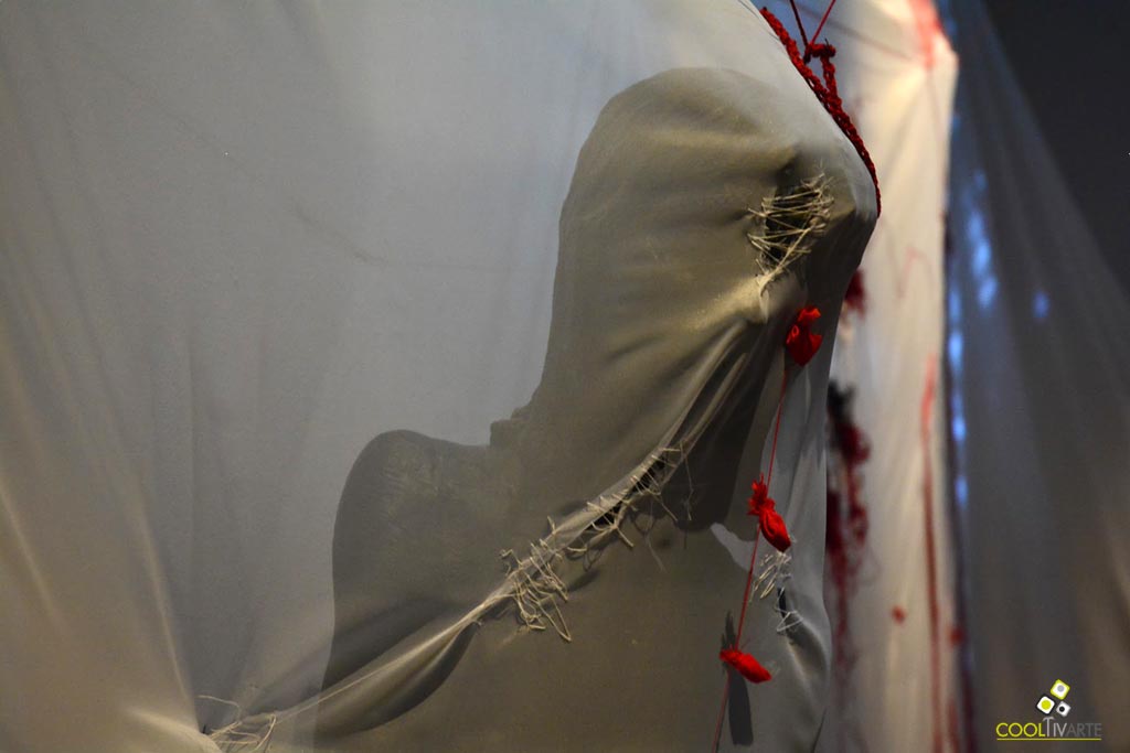 territorio infiltrado - obra - Alejandro González Soca - Museo Blanes - Montevideo - marzo 2019 - Foto Federico Meneses