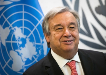 António Guterres - secretario general de las Naciones Unidas