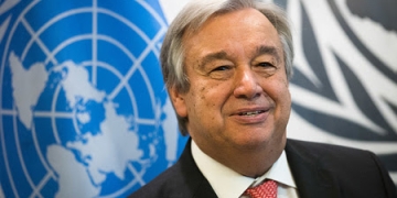 António Guterres - secretario general de las Naciones Unidas