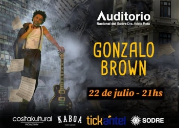 Gonzalo Brown presenta su nuevo trabajo ¨Especial Dedicación¨