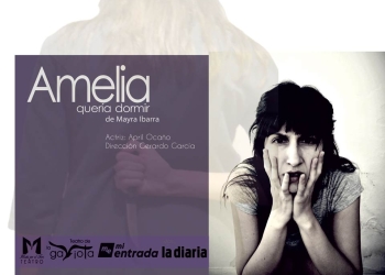 estreno de Amelia quería dormir en el teatro de La Gaviota ( Teatro Stella D'Italia)