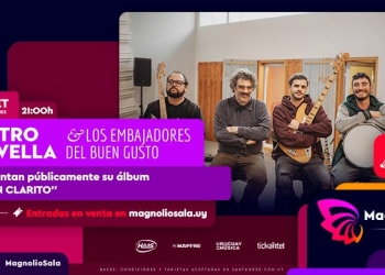 Otro Tavella y Los Embajadores en Magnolio Sala