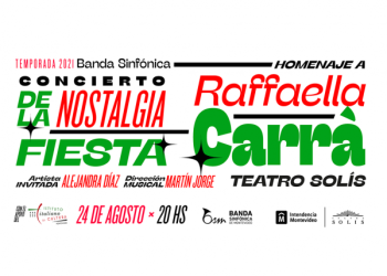 Este 24 de agosto la Banda Sinfónica de Montevideo bajo la dirección de Martín Jorge vuelve al Teatro Solís con su clásico concierto de la nostalgia.