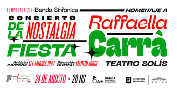 Este 24 de agosto la Banda Sinfónica de Montevideo bajo la dirección de Martín Jorge vuelve al Teatro Solís con su clásico concierto de la nostalgia.