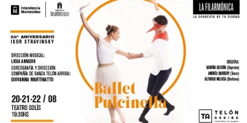 PULCINELLA - por la Orquesta Filarmónica de Montevideo y la Compañía de Danza Telón Arriba