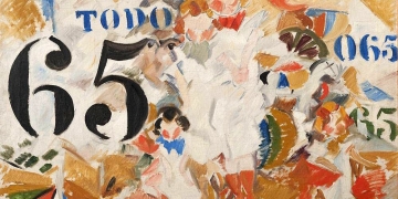 Imagen de portada. Rafael Barradas (1890-1929). Todo 65 (1919). Óleo sobre tela 73 x 84 cm. Cortesía MNAV.
