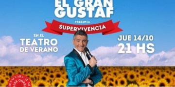 EL GRAN GUSTAF ESTRENA MONOLOGO EN PRIMAVERA SUPERVIVENCIA