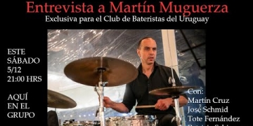 Entrevistamos al baterista y compositor uruguayo Martín Muguerza, ganador del Premio Graffiti a Mejor Álbum de Jazz 2020 por su disco "Andamiento".