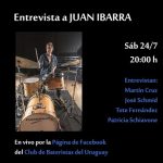 ENTREVISTAS DEL CLUB entrevistamos a Juan Ibarra, músico multiinstrumentista y compositor, especializado en candombe y jazz.