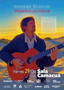 Nicolás Klisich presenta su nuevo disco 'Pequeñas palabras
