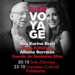 Ana Karina Rossi presenta Voyage en Uruguay