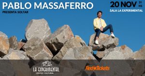Pablo Massaferro presenta su primer álbum solista SOLTAR el sábado 20 de noviembre a las 21 hs. en Sala La Experimental