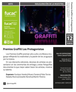 Muestra Fotográfica Premios Graffiti Los Protagonistas Muestra Fotográfica Premios Graffiti Los Protagonistas