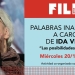 Filba 2021 — Las posibilidades y sus límites. Palabras inaugurales por Ida Vitale