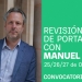 Convocatoria a revisión de portafolios