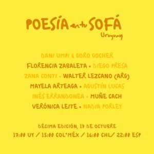 Poesía en tu Sofá