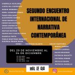 Segundo encuentro internacional de narrativa contemporánea - Revista mal de ojo (Colombia)