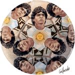 maradona por gallardo