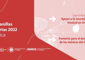 El Instituto Nacional de Música (Inmus) comunica la apertura de las siguientes ventanillas